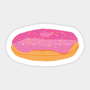 Straberry doughnut Sticker